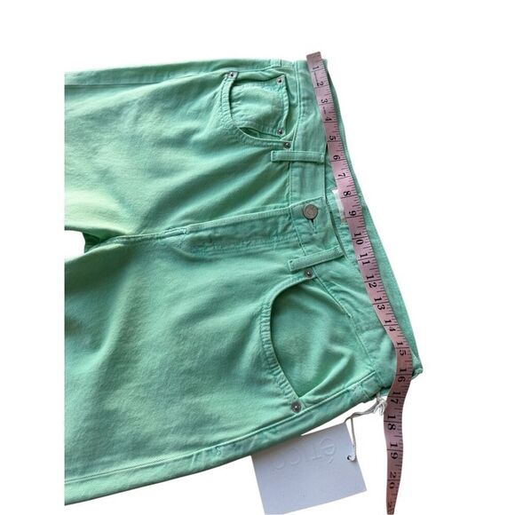 Ética Amis Relaxed Boot Cut Jeans in Dusty Aqua Size 28 - Picture 10 of 13